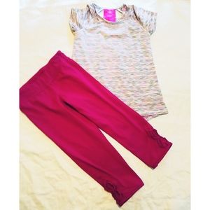 🦄Sale 2/15$ Girls Champion Active Set Size 7/8